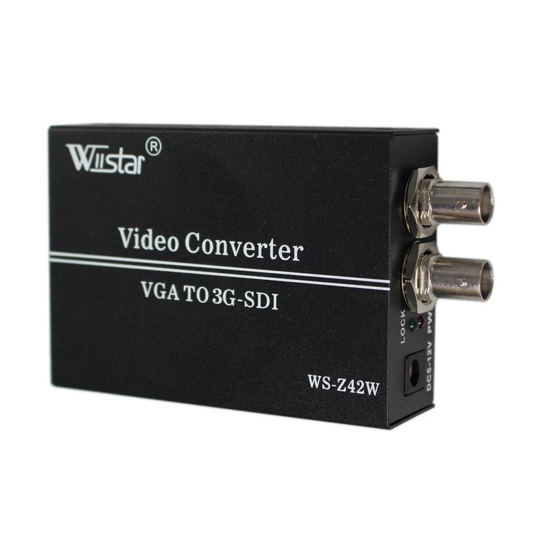 Wiistar VGA+Audio to HD SD 3G SDI Converter for PC SDI Monitor - Image 4
